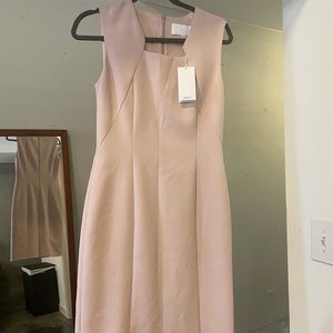 HUGO BOSS “Diopena” Pastel Pink Sheath Dress